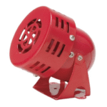 SIRENA 110V METÁLICA ROJA PEQUEÑA