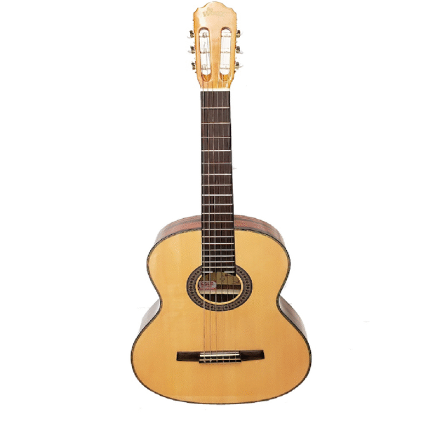 GUITARRA CLÁSICA NATURAL DE MADERA DE ABETO Y TILO 39"