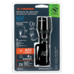 LINTERNA ALUMINIO 420LM BATERIA ION LITIO IP44