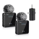 MICROFONO SOLAPA WIRILESS 3EN1 F11-2