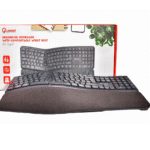 TECLADO QUASAD TRIPLE MODE ERGO SPLIT 3D 2.4Ghz BT MULTIMEDIA
