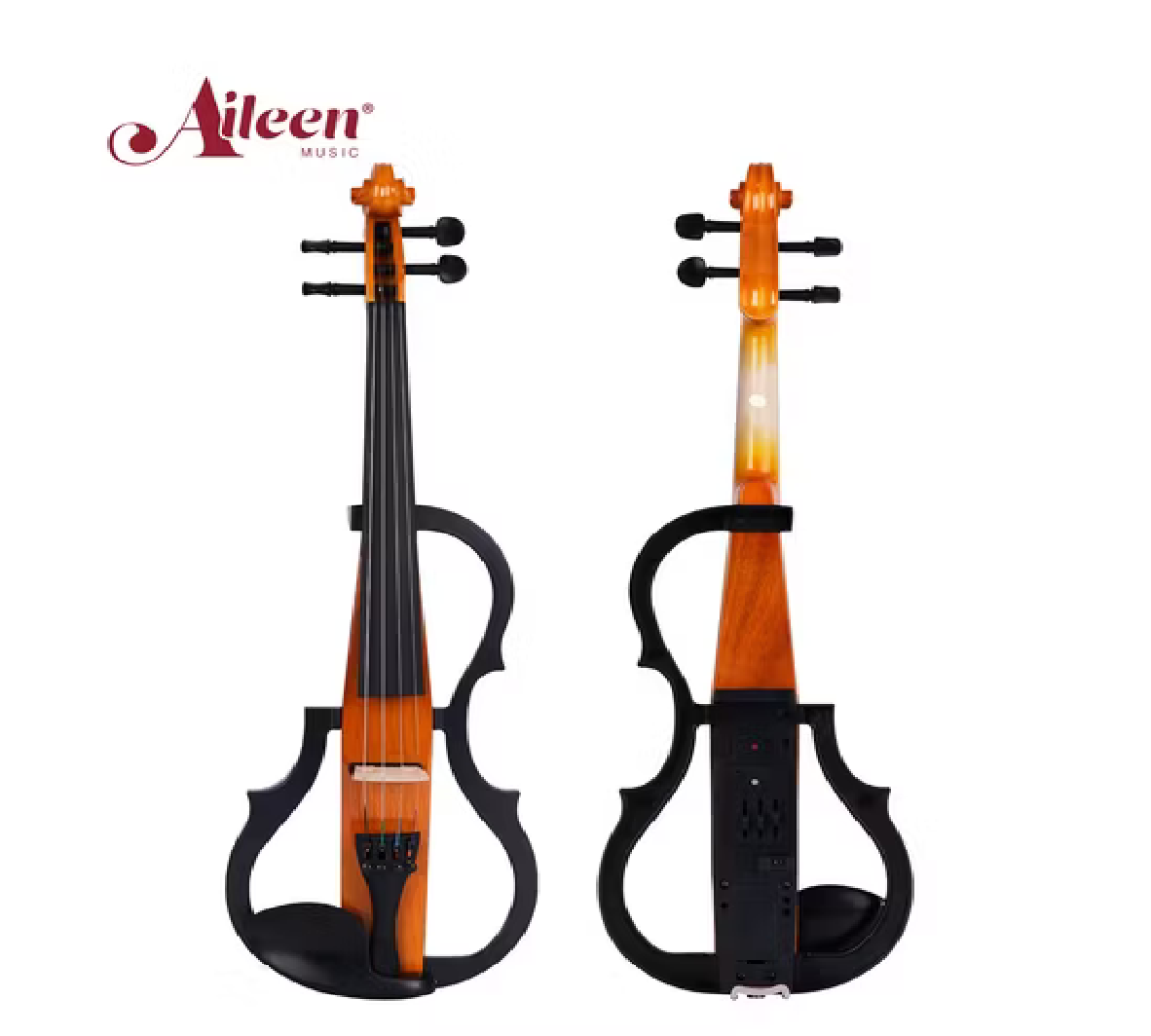 VIOLÍN ELÉCTRICO 4-4 CUERPO SÓLIDO DE OKOUME Y PLÁSTICO CON DIAPASÓN DE ÉBANO VIOLÍN ELÉCTRICO 4/4 CUERPO SÓLIDO DE OKOUME Y PLÁSTICO CON DIAPASÓN DE ÉBANO - Imagen 1