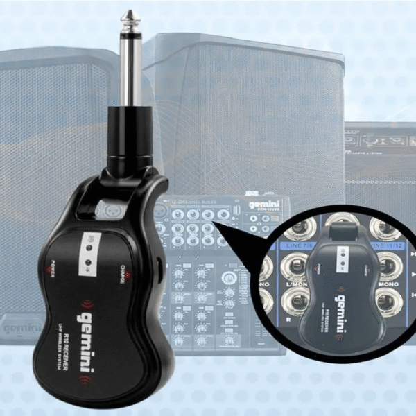 TRANSMISOR Y RECEPTOR DE AUDIO DE GUITARRA - Imagen 5