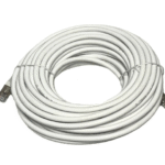 PATCH CORD CAT6A 20M S-FTP BLANCO